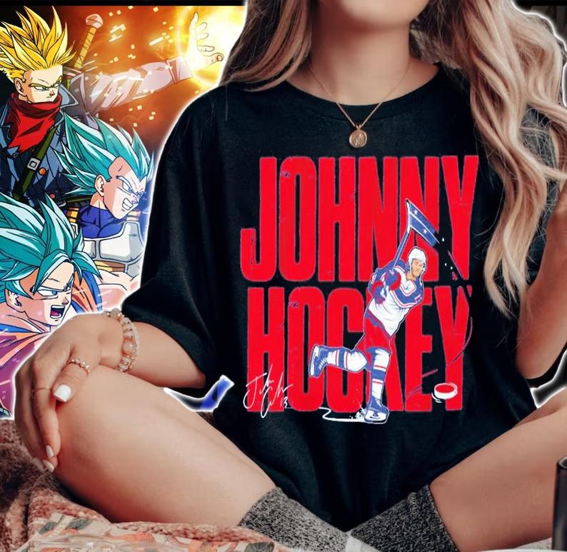 Johnny Gaudreau Johnny Hockey T-Shirt t-shirt woman shirt