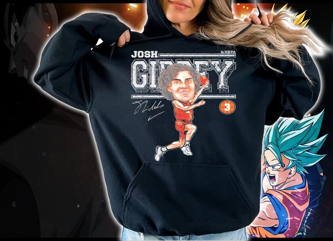 Josh Giddey Oklahoma City Cartoon Basketball Signature Shirt t-shirt hoodie