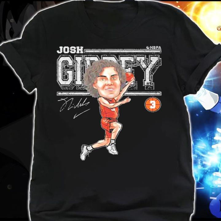 Josh Giddey Oklahoma City Cartoon Basketball Signature Shirt t-shirt shirt