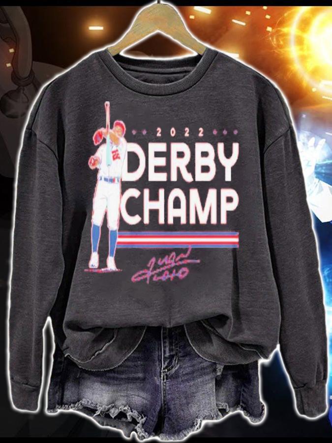 Juan Soto Derby Champ Signature Shirt t-shirt sweatshirt