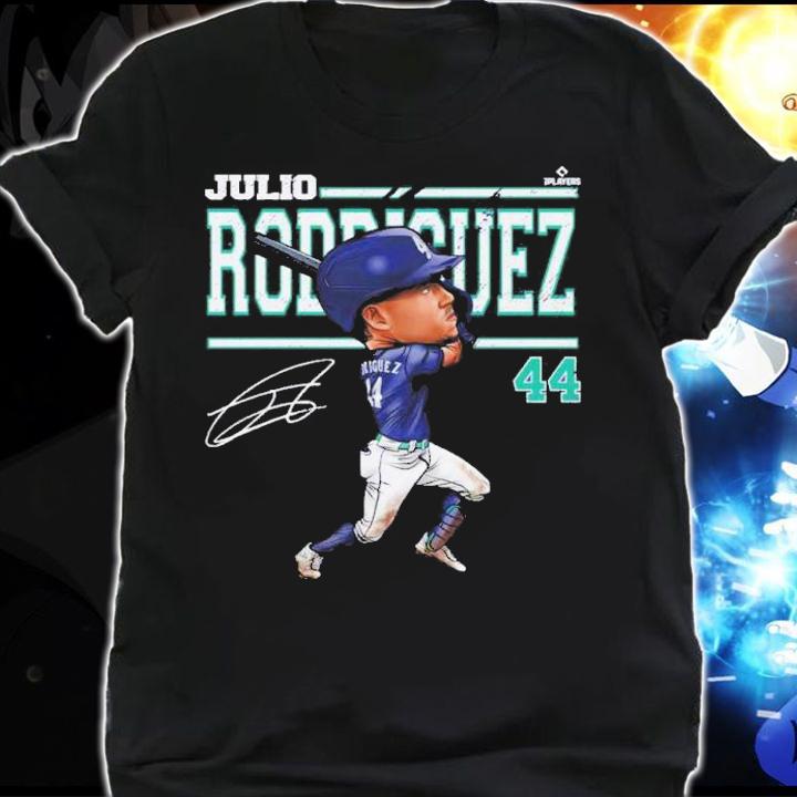 Julio Rodriguez Seattle Cartoon Basketball Signature Shirt t-shirt shirt