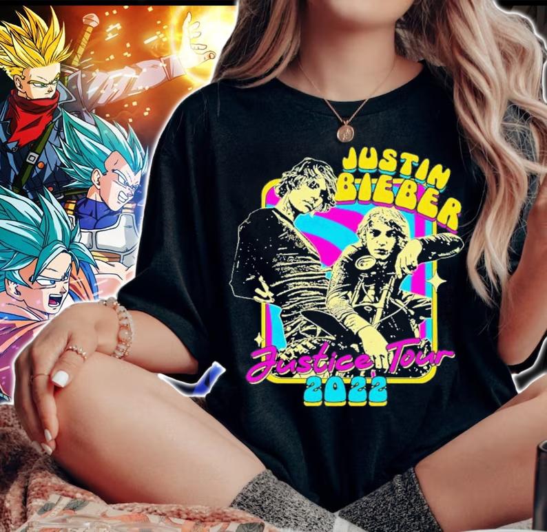 Justin Bieber Tour 2022 Concert T-Shirt t-shirt woman shirt