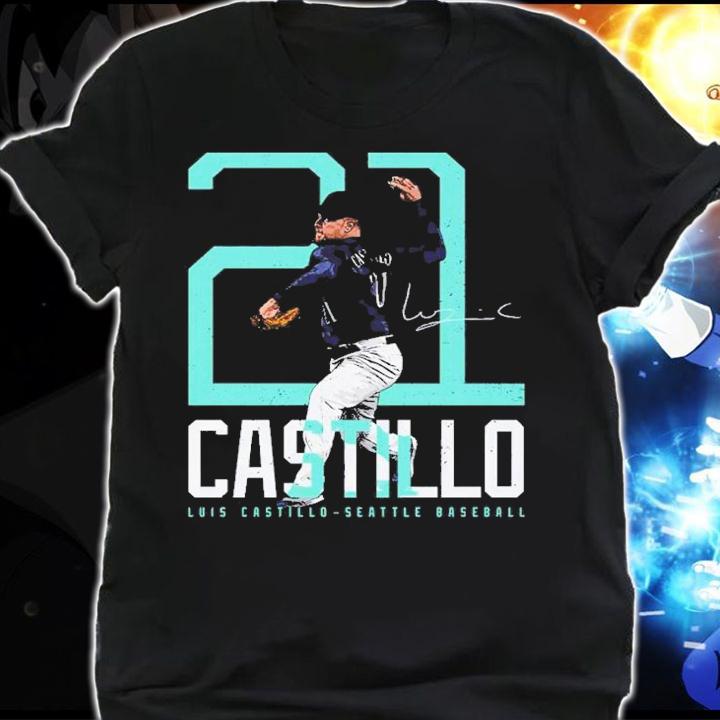 Luis Castillo Seattle Baseball Signature Shirt t-shirt shirt