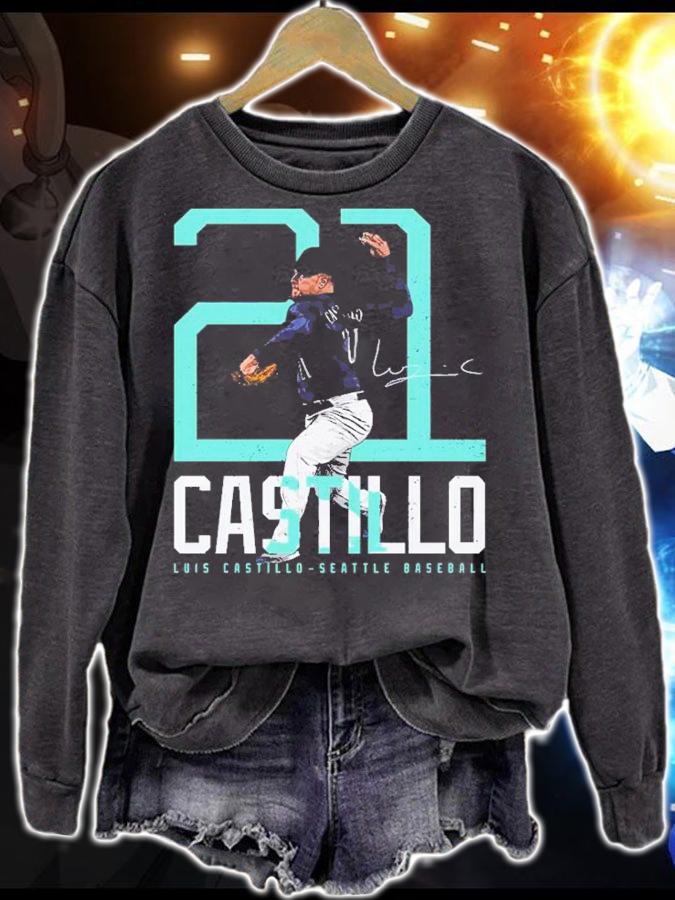 Luis Castillo Seattle Baseball Signature Shirt t-shirt sweatshirt