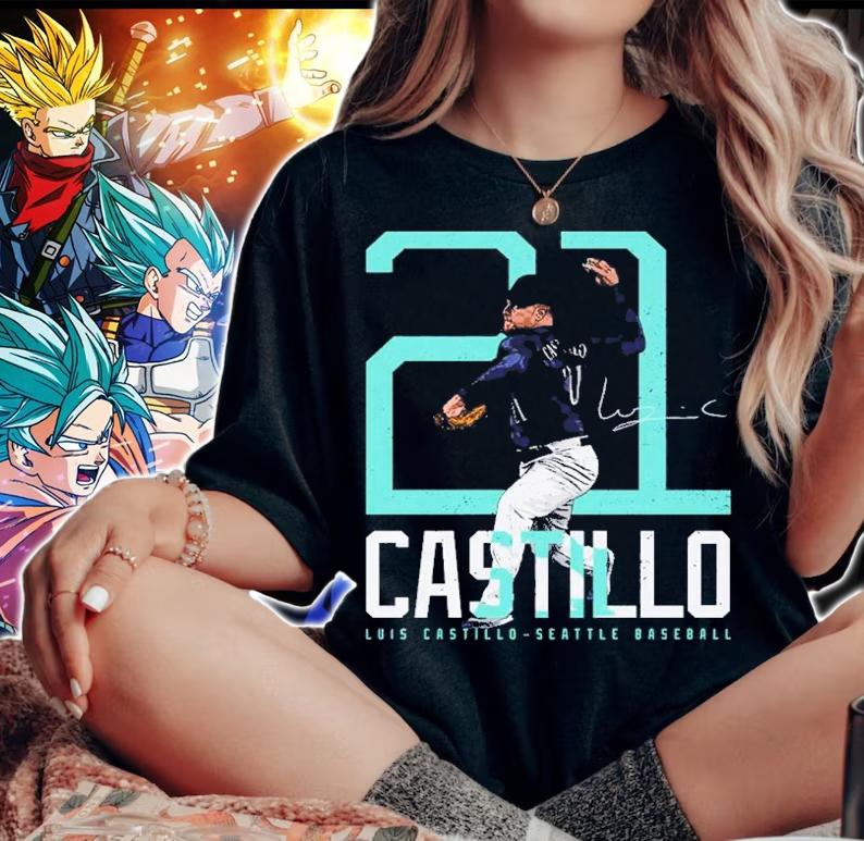 Luis Castillo Seattle Baseball Signature Shirt t-shirt woman shirt