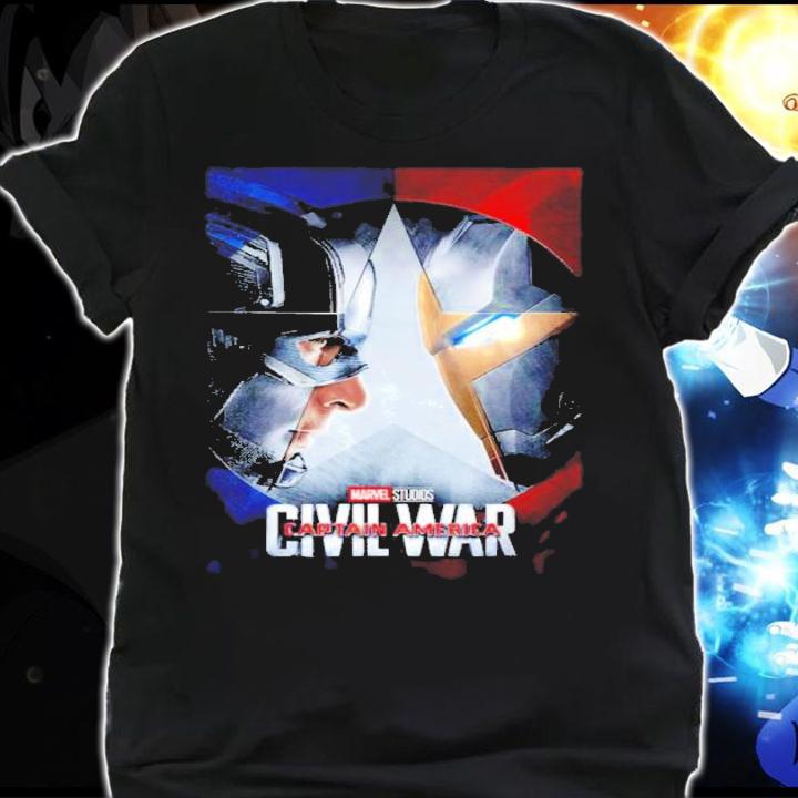 Marvel Studios Captain America Civil War Movie Graphic Shirt t-shirt shirt