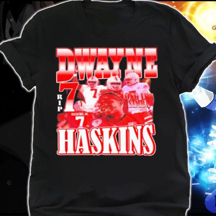 Ohio State Football RIP Dwayne Haskins Paris Johnson Jr T-Shirt t-shirt shirt