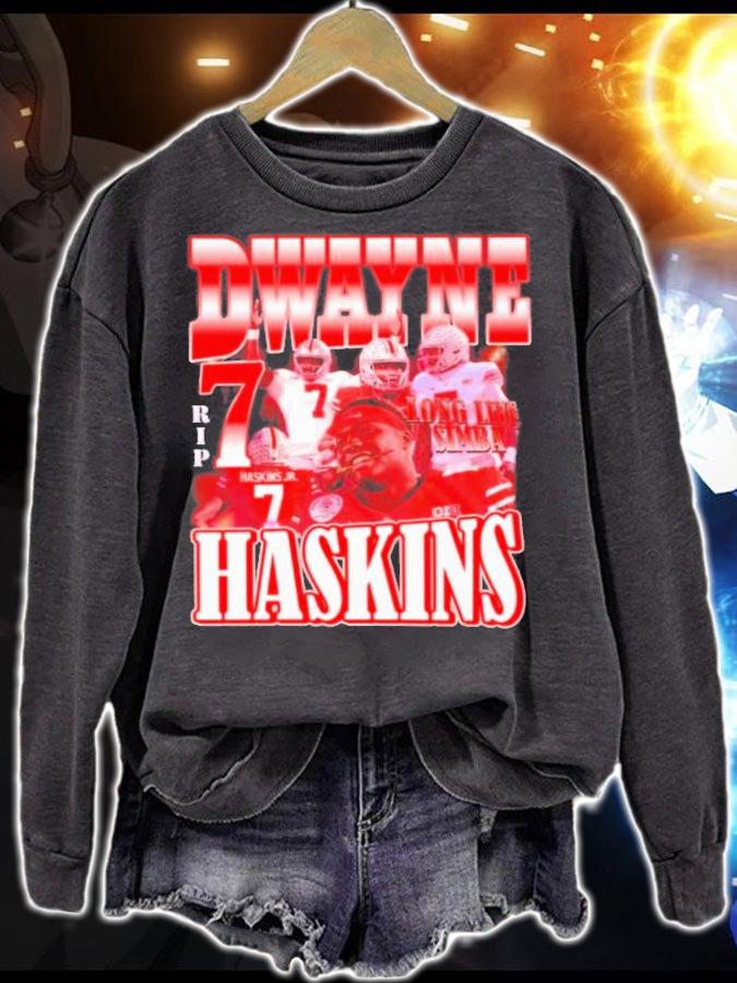 Ohio State Football RIP Dwayne Haskins Paris Johnson Jr T-Shirt t-shirt sweatshirt