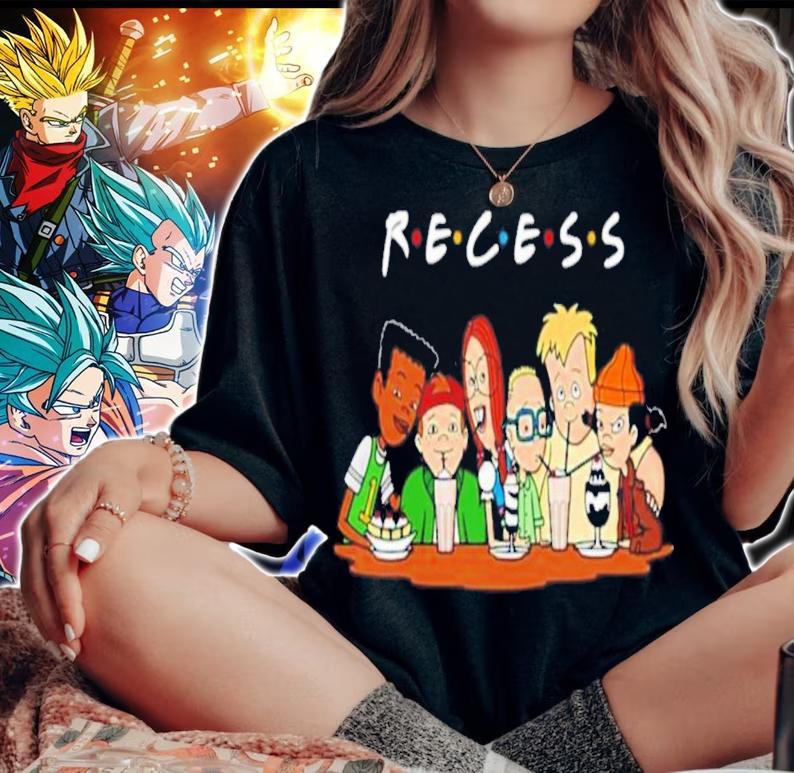 Old Rusty Was Here When My Big Brother Was In School Recess Trcs 90s Cartoons T-Shirt t-shirt woman shirt