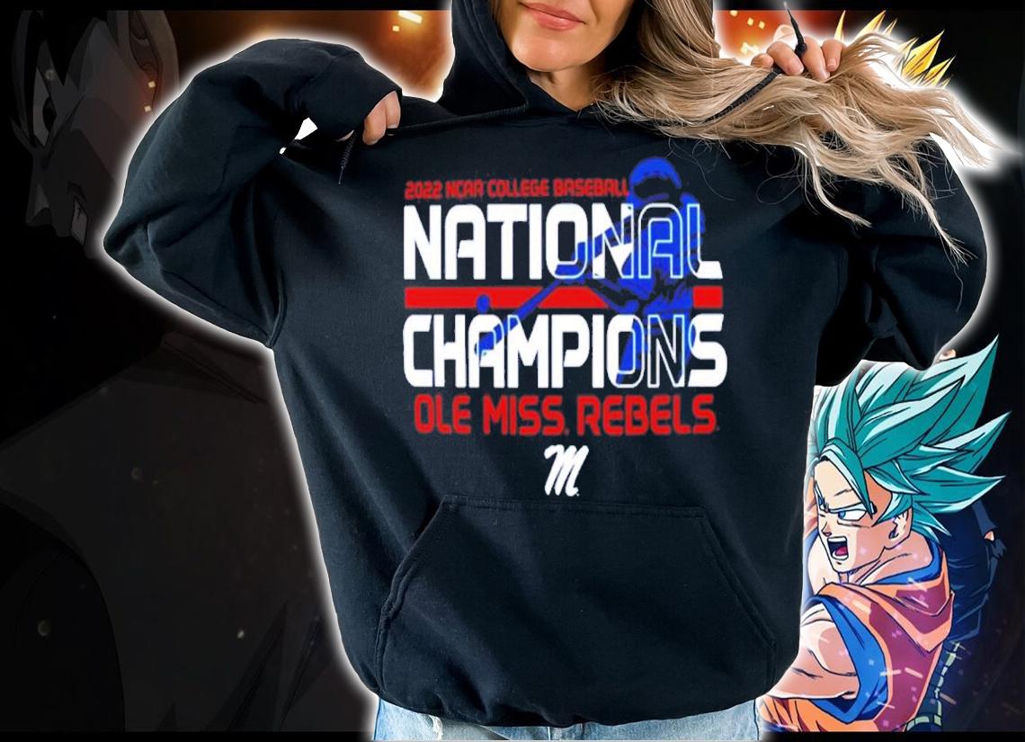 Ole Miss Rebels 2022 NCAA CWS Baseball Swinging National Champs Shirt t-shirt hoodie