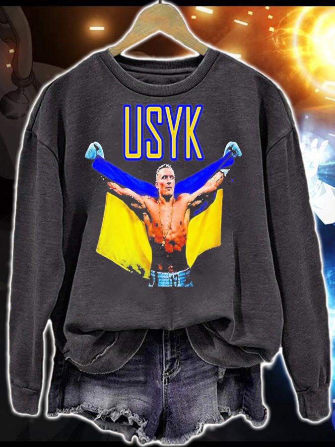 Oleksandr Usyk Wins Ukraine Flag Shirt t-shirt sweatshirt