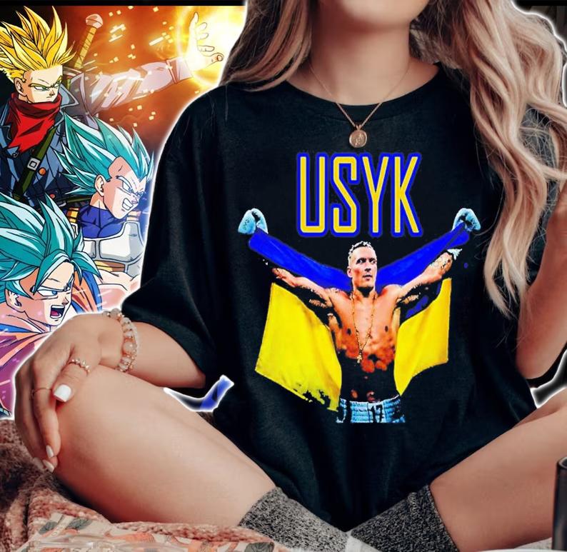 Oleksandr Usyk Wins Ukraine Flag Shirt t-shirt woman shirt