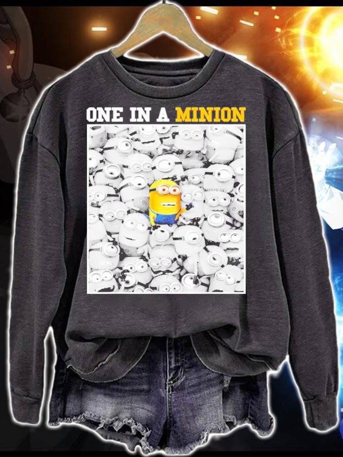 One In A Minion Despicable Me Yellow Minions Shirt t-shirt sweatshirt