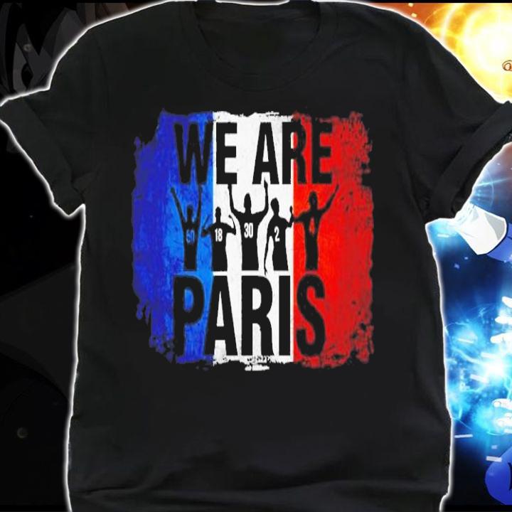 Paris Flag Psg We Are Paris Shirt t-shirt shirt
