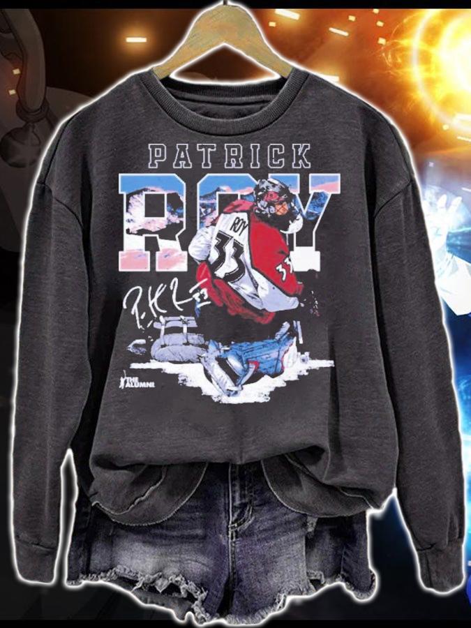Patrick Roy Colorado City Hockey Shirt t-shirt sweatshirt
