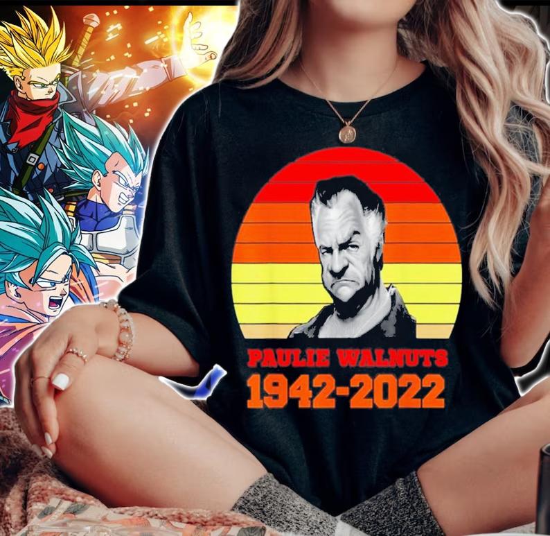 Paulie Walnuts 1942-2022 T-Shirt t-shirt woman shirt