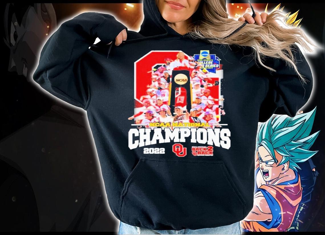 NCAA National Champions 2022 Back To Back Oklahoma Sooners Softball Team Shirt t-shirt hoodie