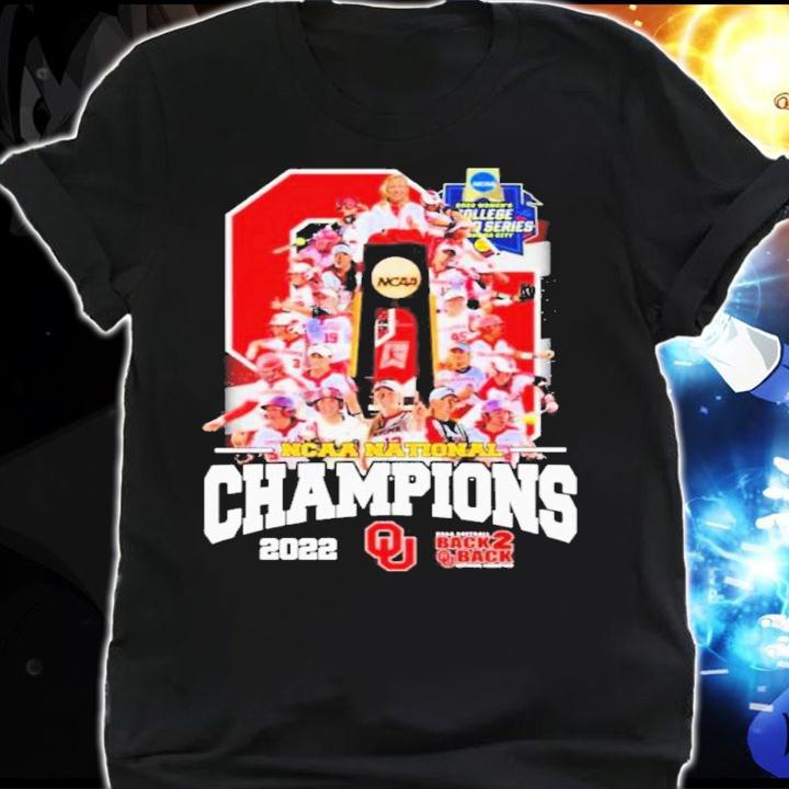 NCAA National Champions 2022 Back To Back Oklahoma Sooners Softball Team Shirt t-shirt shirt