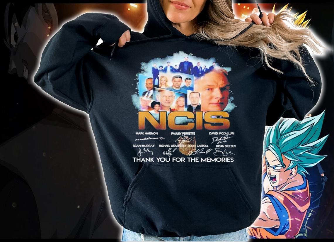 NCIS Los Angeles Signatures Thank You For The Memories t-shirt hoodie