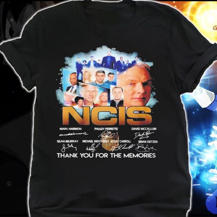 NCIS Los Angeles Signatures Thank You For The Memories t-shirt shirt