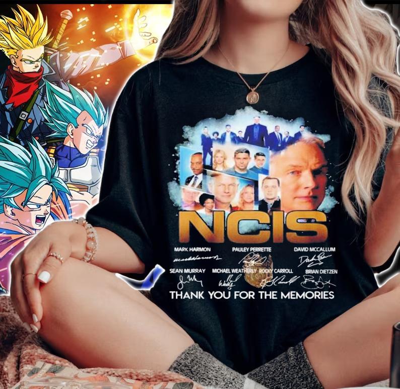 NCIS Los Angeles Signatures Thank You For The Memories t-shirt woman shirt