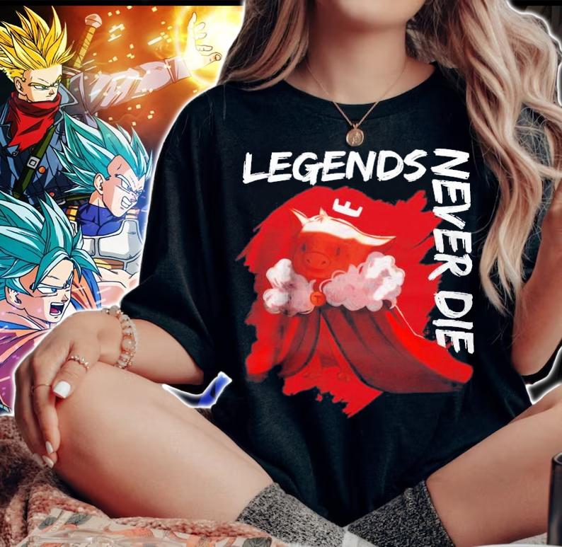 RIP Technoblade Pray For Legends T-Shirt t-shirt woman shirt