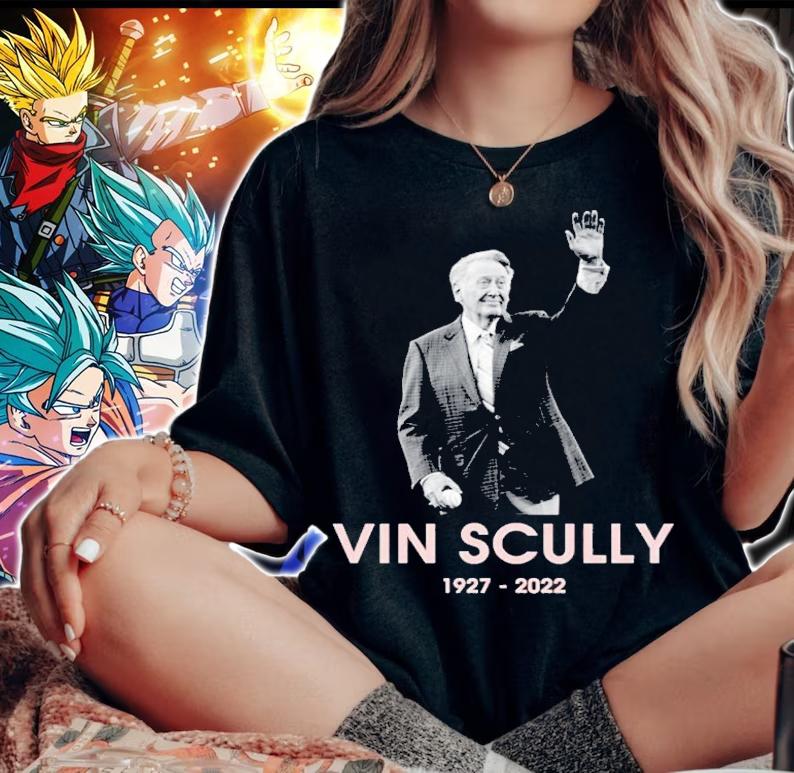 RIP Vin Scully 1927-2022 T-Shirt t-shirt woman shirt