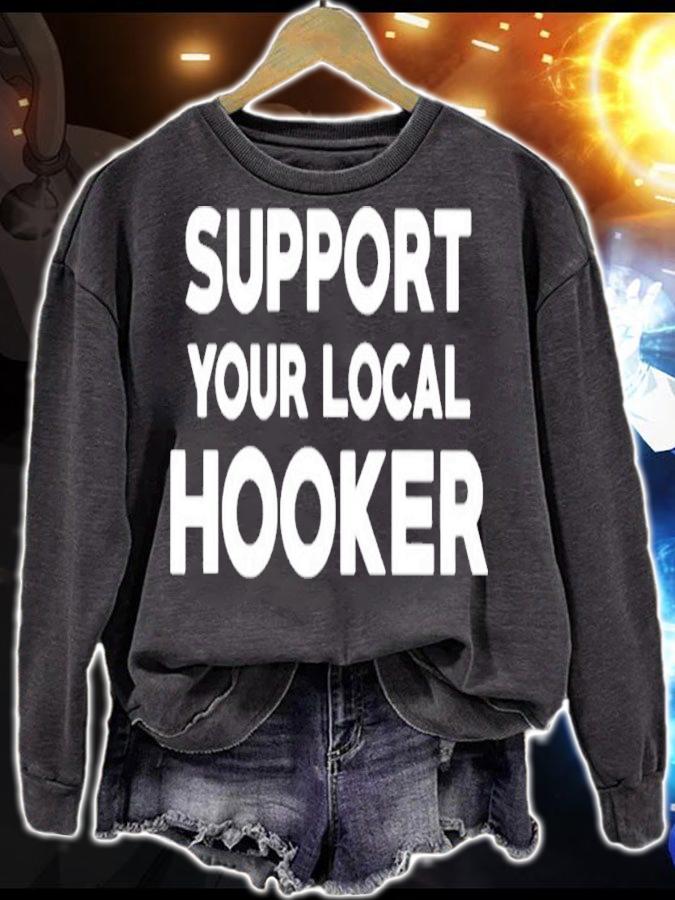 Rockytop redhead support your local hooker shirt t-shirt sweatshirt