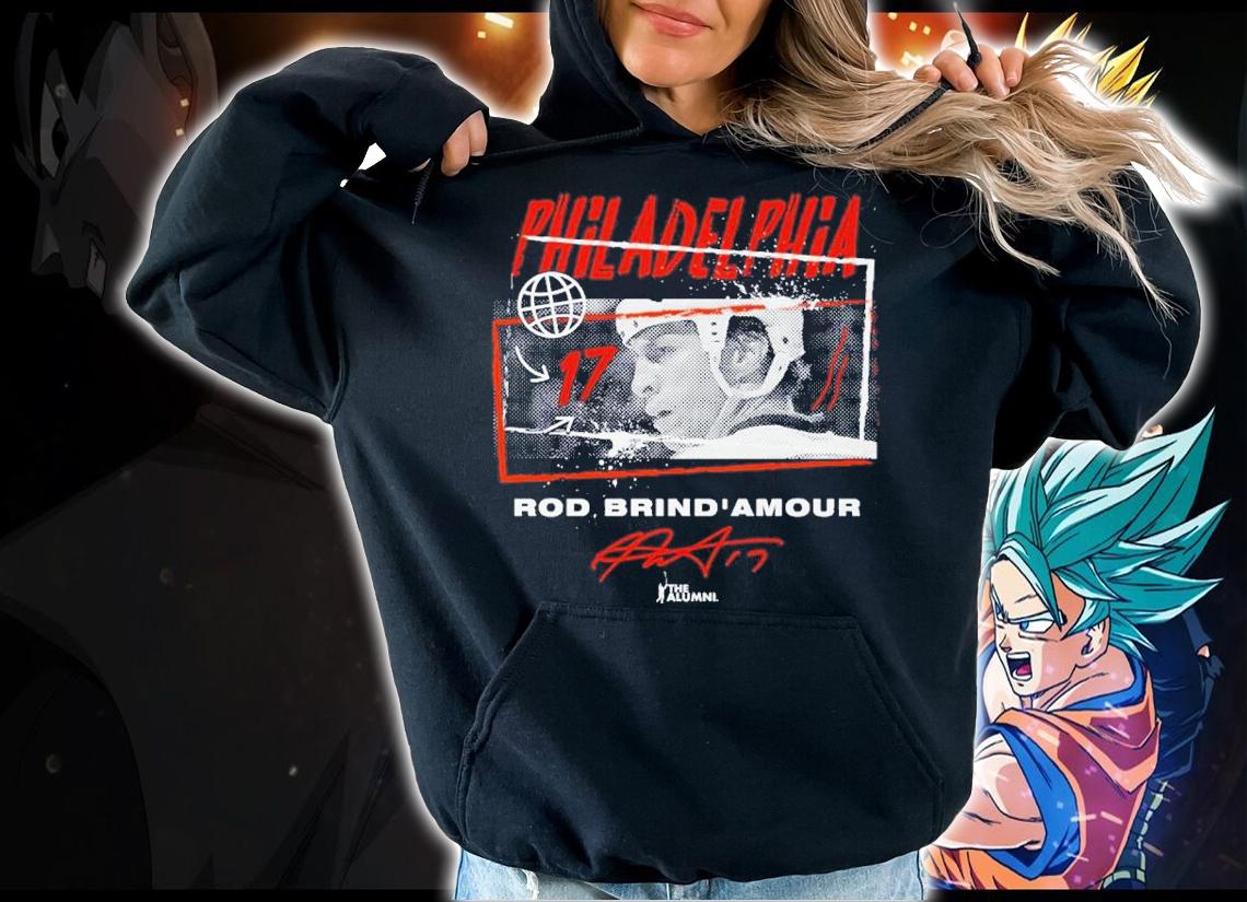 Rod Brind'Amour Philadelphia Tones Hockey Signature Shirt t-shirt hoodie