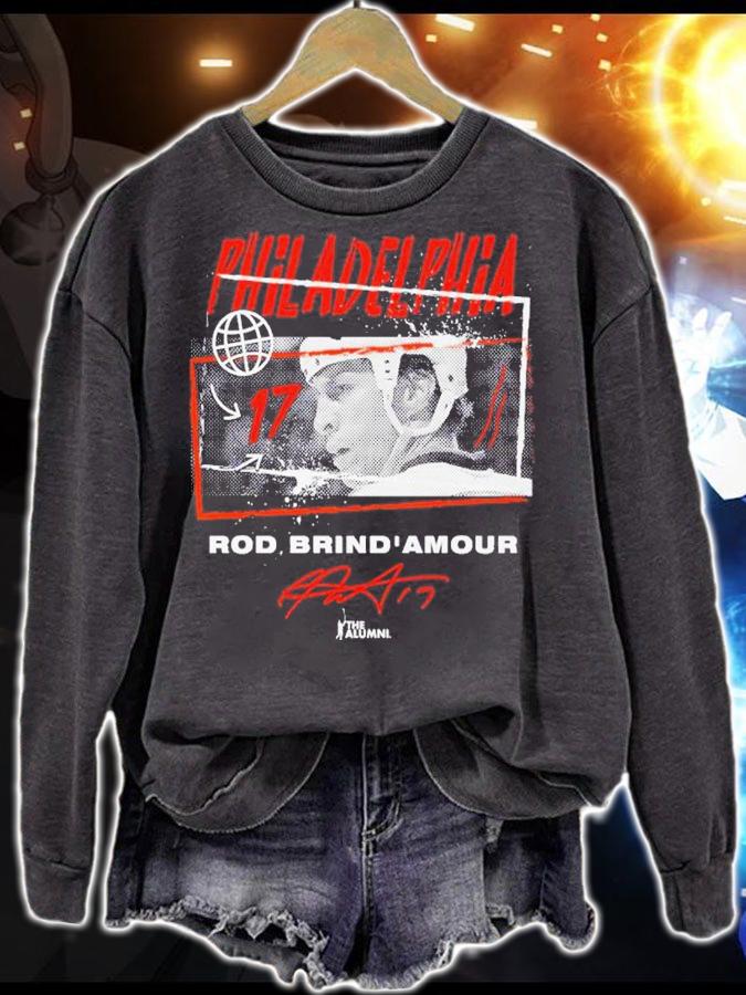 Rod Brind'Amour Philadelphia Tones Hockey Signature Shirt t-shirt sweatshirt