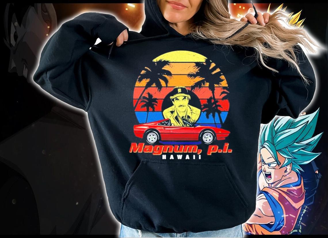 Roger E. Mosley Island Hoppers Magnum PI Vintage Shirt t-shirt hoodie