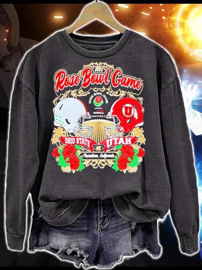 Rose Bowl Game Ohio State Vs Utah Football Pasadena California 2022 Shirt t-shirt sweatshirt