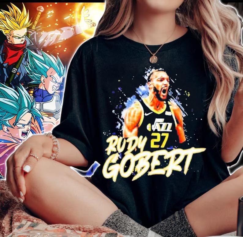 Rudy Gobert Utah Jazz Shirt t-shirt woman shirt