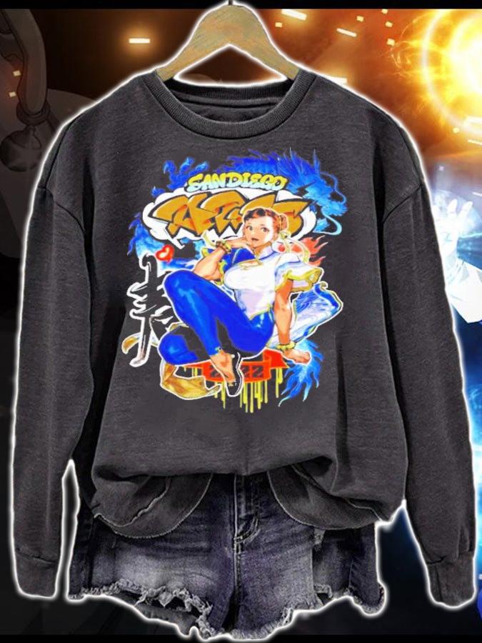 Street Fighter 6 Chun Li Sdcc 2022 Udon T-Shirt t-shirt sweatshirt