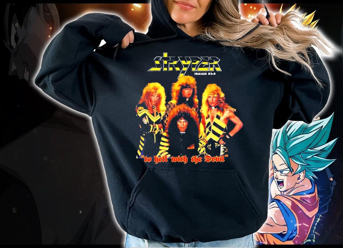 Stryper To Hell With The Devil shirt t-shirt hoodie