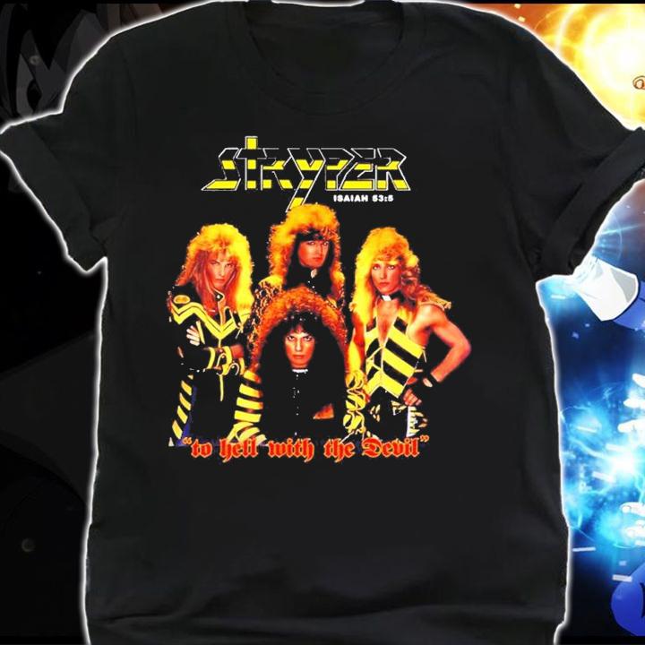Stryper To Hell With The Devil shirt t-shirt shirt