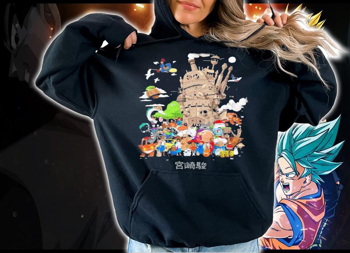 Studio Ghibli Movie Characters Shirt t-shirt hoodie