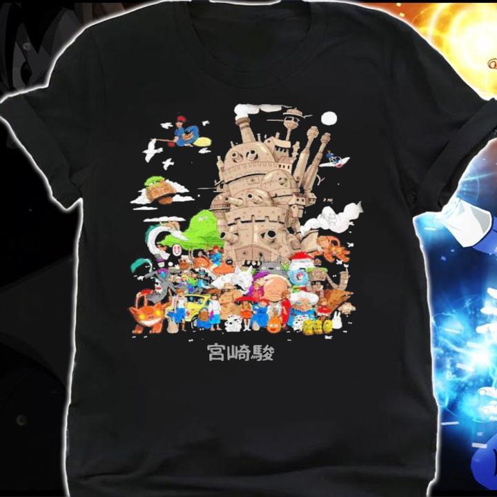 Studio Ghibli Movie Characters Shirt t-shirt shirt