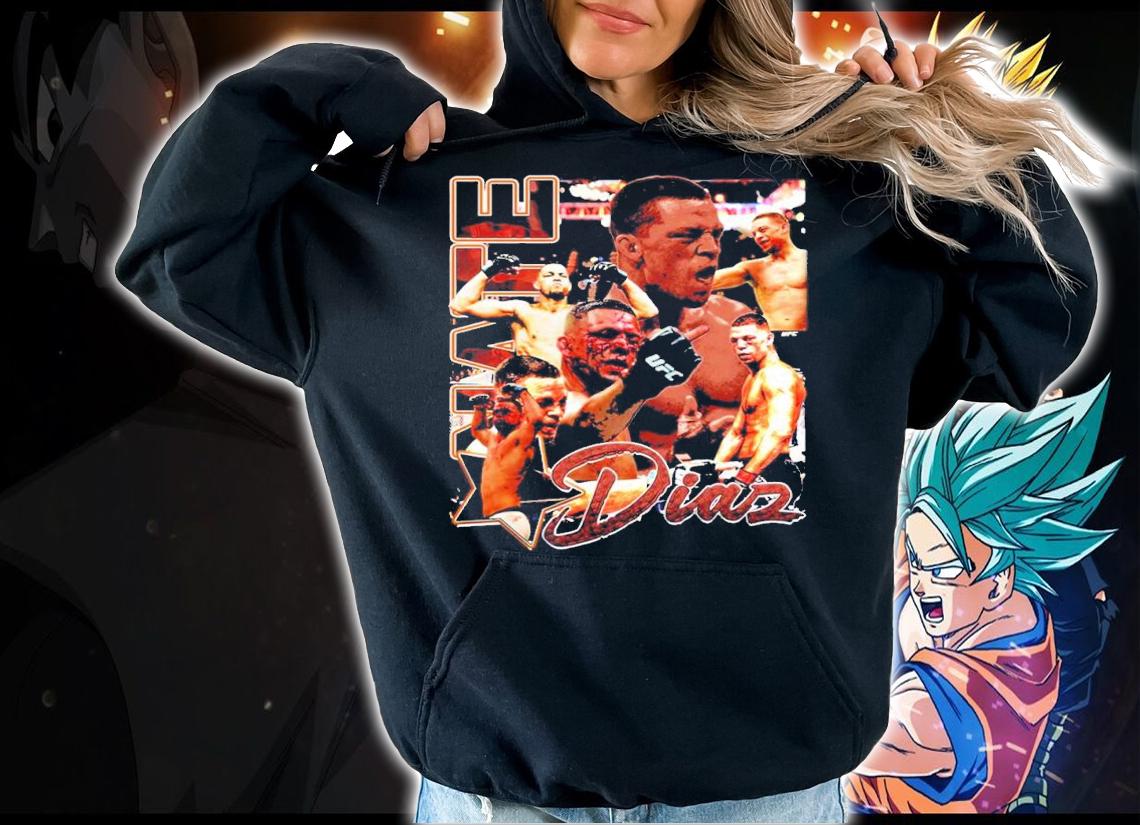 UFC Nate Diaz vintage retro shirt t-shirt hoodie