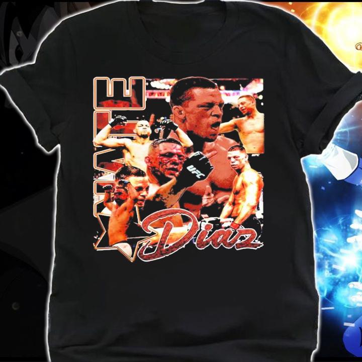 UFC Nate Diaz vintage retro shirt t-shirt shirt