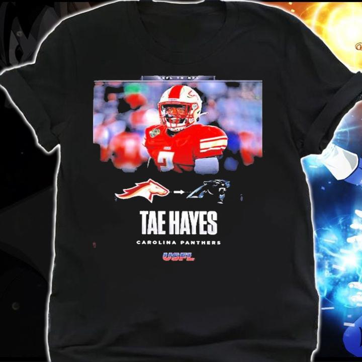 USFL Champion CB Tae Hayes Signed With Carolina Panthers Shirt t-shirt shirt