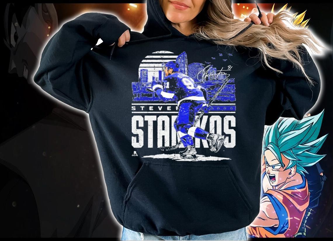 Steven Stamkos Tampa Bay Player Skyline Hockey Shirt t-shirt hoodie