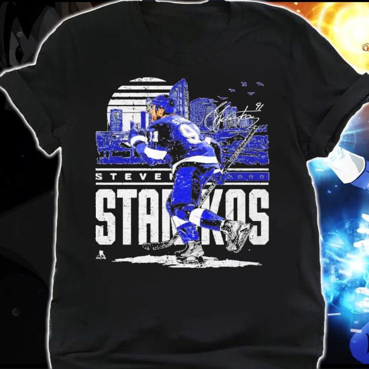 Steven Stamkos Tampa Bay Player Skyline Hockey Shirt t-shirt shirt