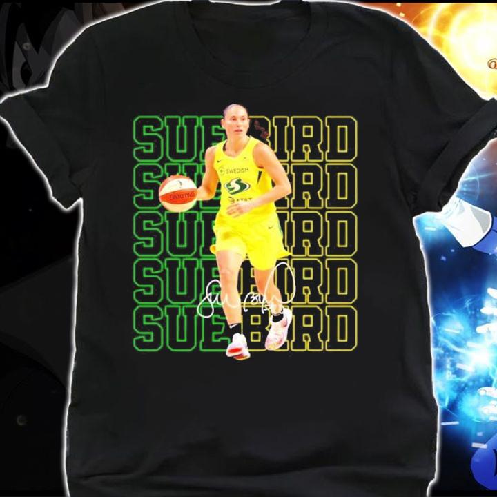 Sue Bird Legend Basketball Seattle Storm Signature Shirt t-shirt shirt