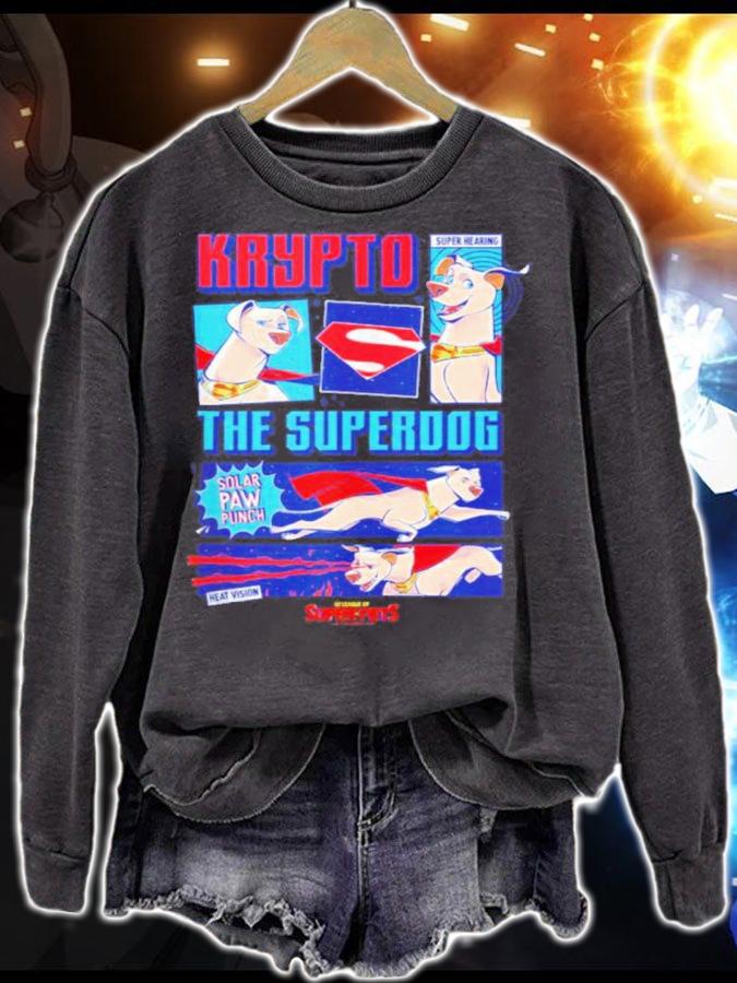 Super Hearing The Superdog Solar Paw Punch Shirt t-shirt sweatshirt