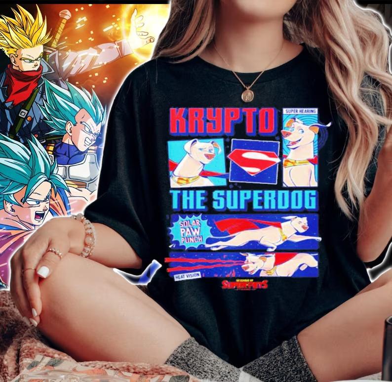 Super Hearing The Superdog Solar Paw Punch Shirt t-shirt woman shirt