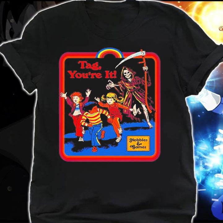 Tag You're It Halloween Art Shirt t-shirt shirt