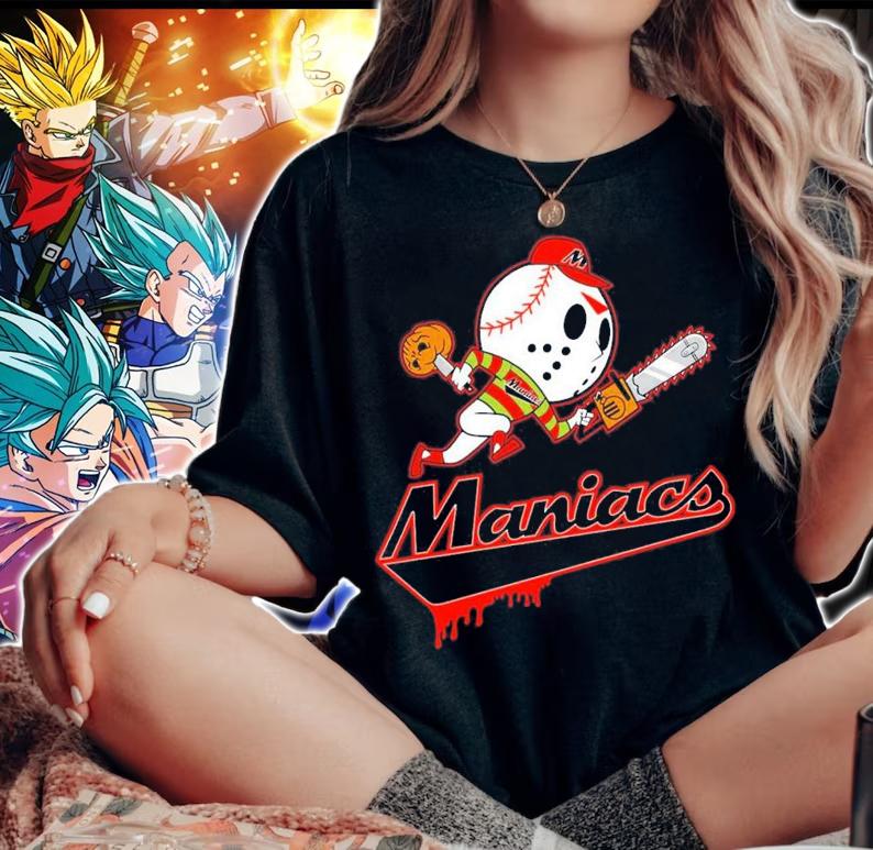 The Maniacs Halloween Version Jason t-shirt woman shirt