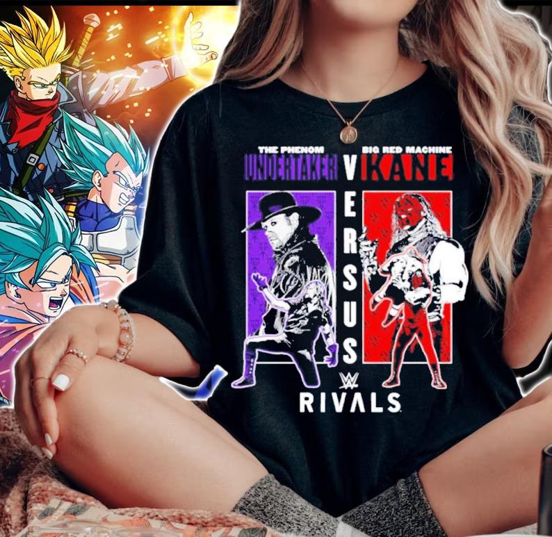 Undertaker Vs Kane Rivalries Shirt t-shirt woman shirt