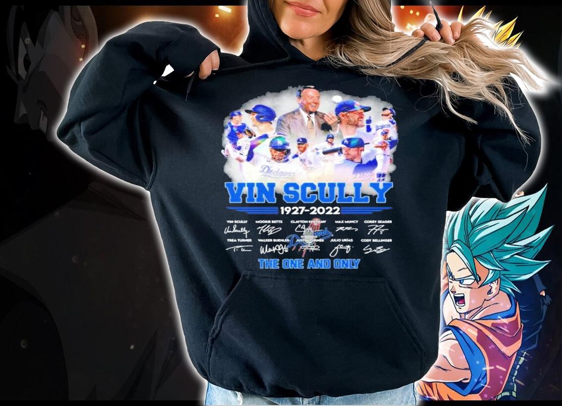 Vin Scully 1927-2022 Signatures The One And Only Shirt t-shirt hoodie